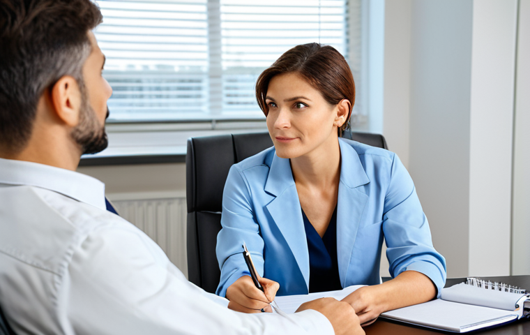 **

"A professional psychiatrist in a well-lit office consulting with a patient. The office features modern decor and comfortable seating. The psychiatrist is taking notes while listening attentively.  The patient is fully clothed in casual, comfortable attire.  Safe for work, appropriate content, fully clothed, professional setting, perfect anatomy, natural proportions, family-friendly."

**
