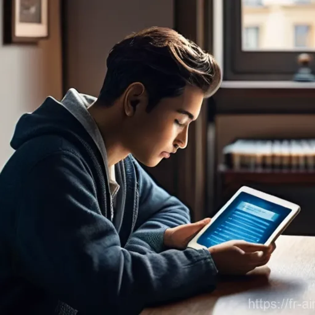 AI 테라피에서의 편향 문제 - **Prompt 1: The Empathetic Digital Companion**
"A young adult, perhaps a university student, sit...